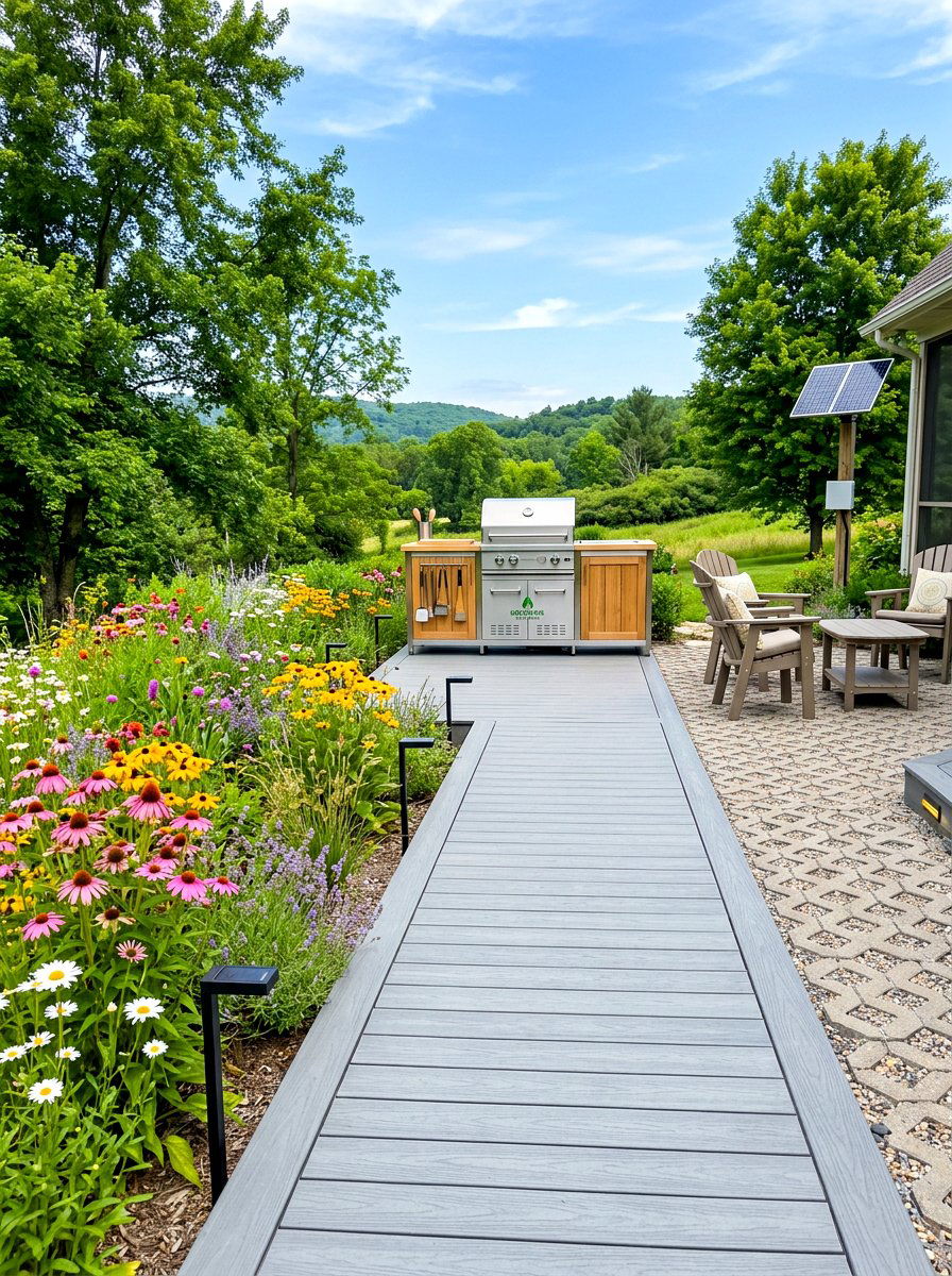 Eco friendly bbq patio - 30 family BBQ patio ideas