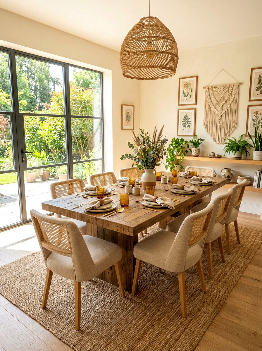 Eco friendly dining room - 30 low waste home ideas