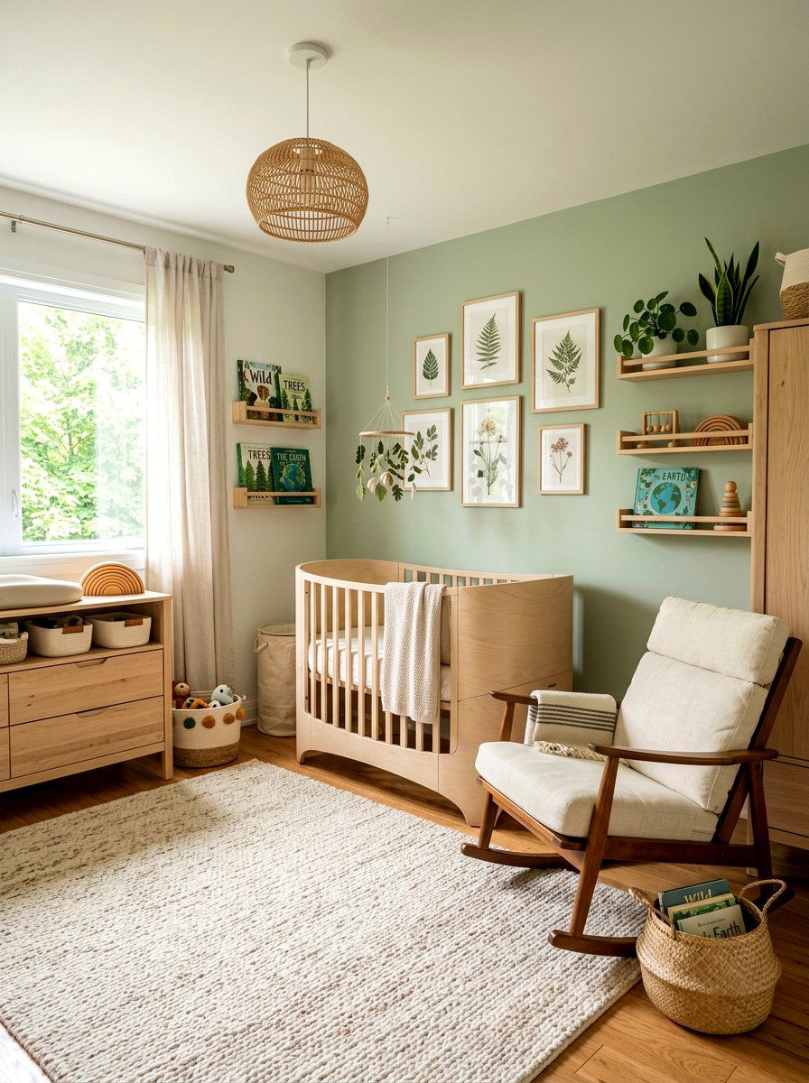 Eco friendly nursery design - 30 low waste home ideas