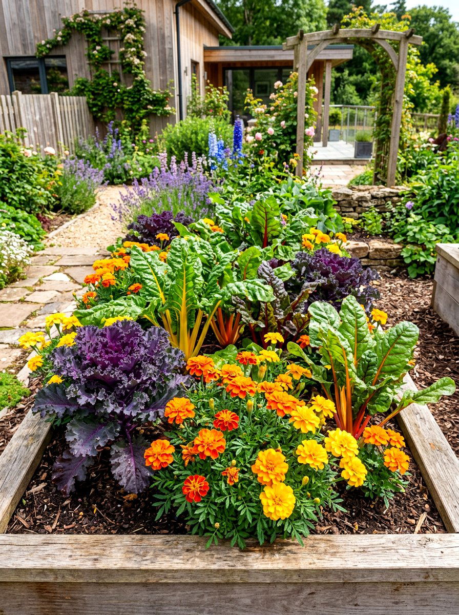 30 Modern Flower Bed Ideas for Color That Pops All Season