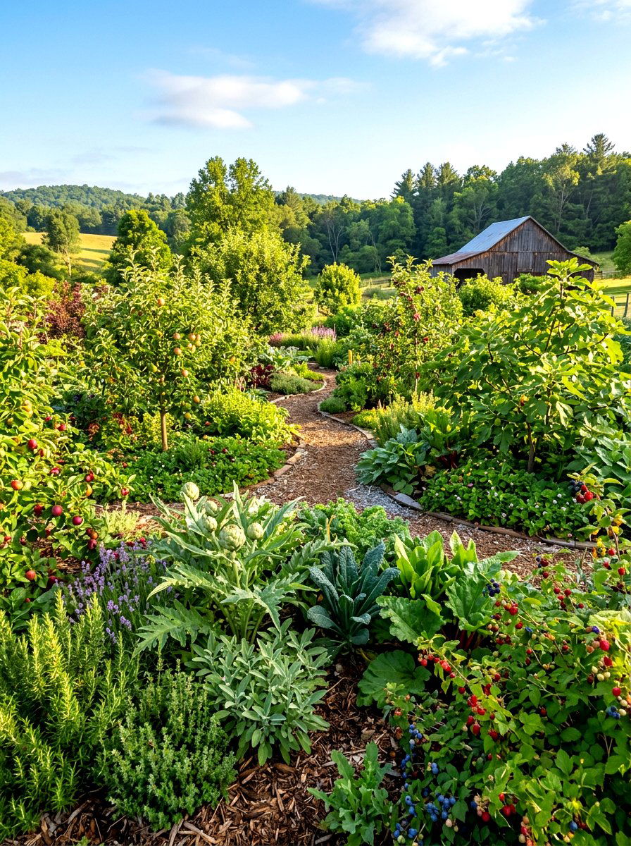 Edible Forest - 30 natural landscaping ideas
