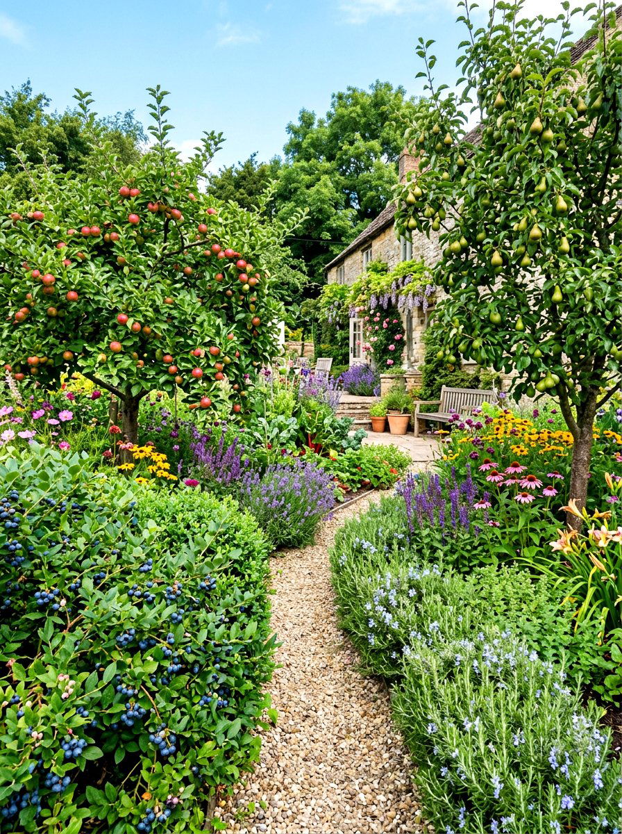 Edible Landscape Backyard - 30 backyard garden ideas