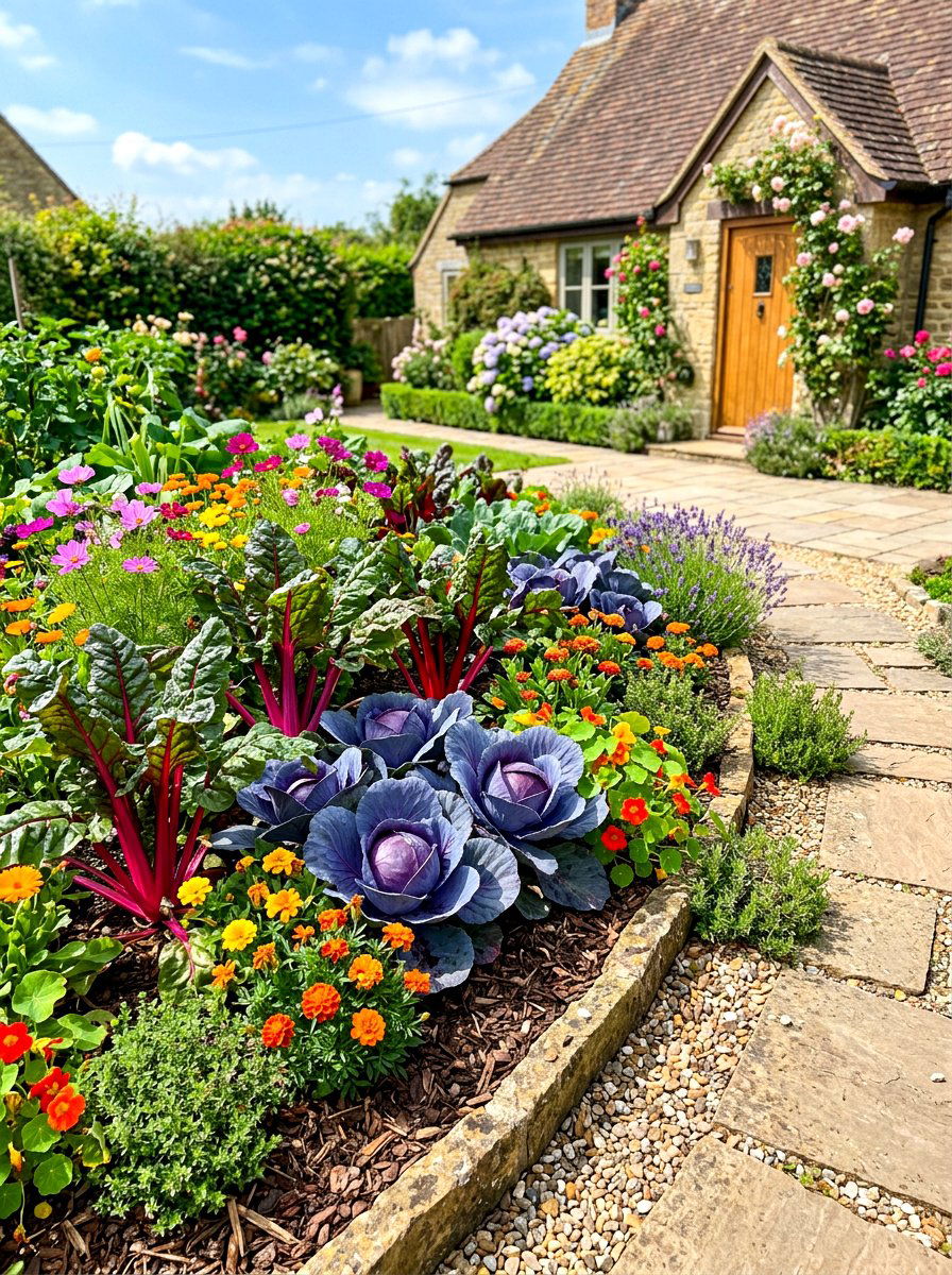 Edible Landscape Harvest - 30 vegetable garden harvest ideas