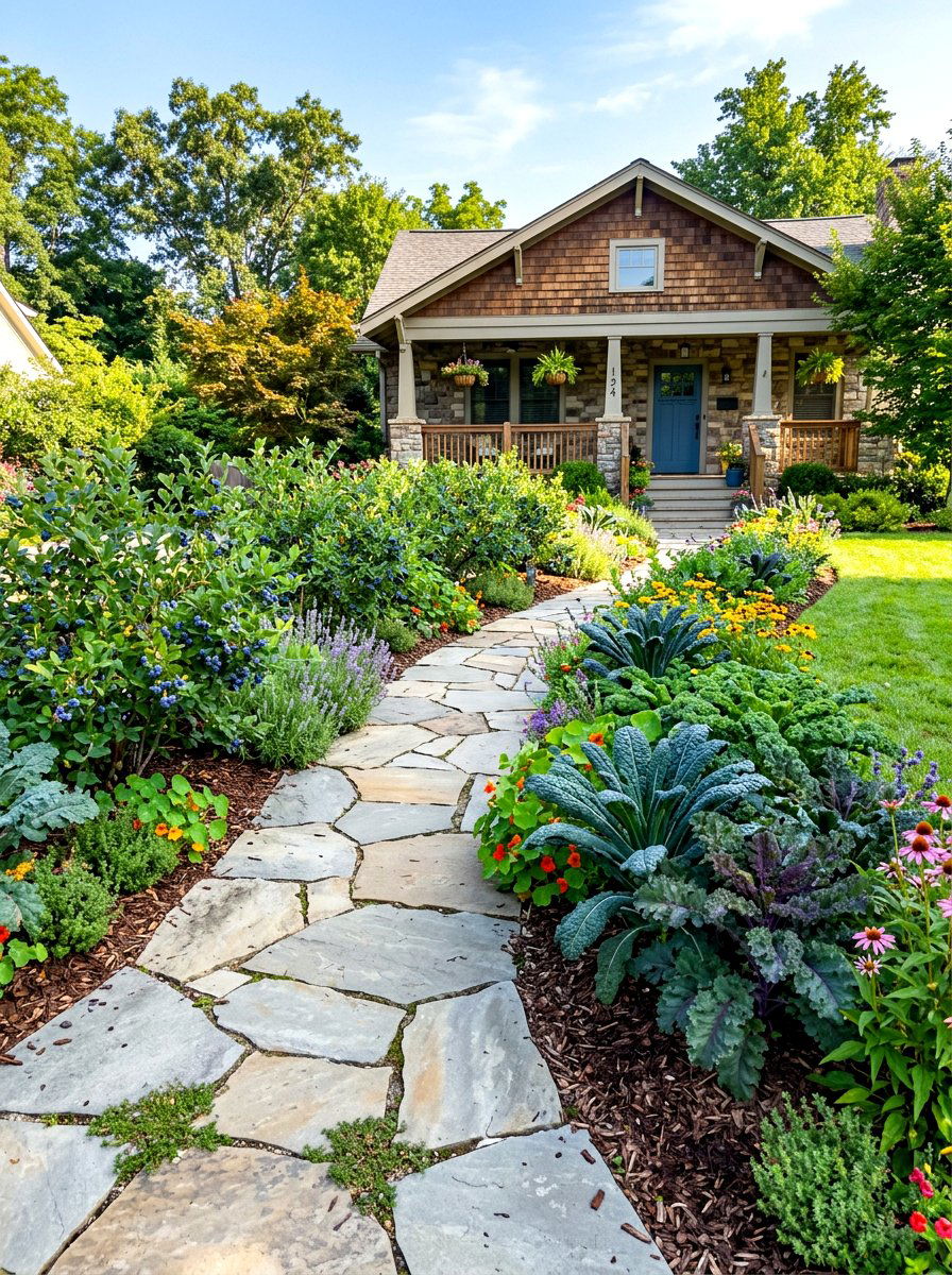 Edible Landscaping - 30 kitchen vegetable garden ideas