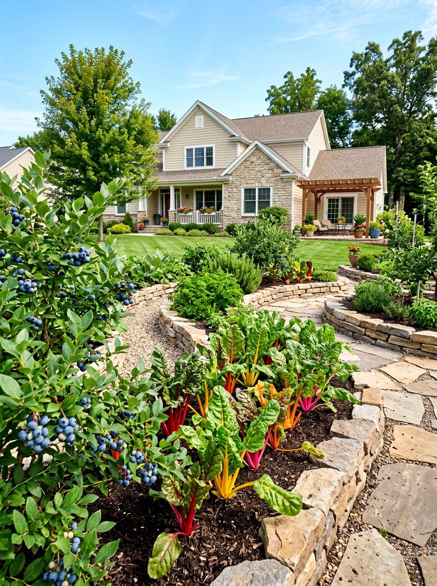 Edible Landscaping - 30 front lawn alternative ideas