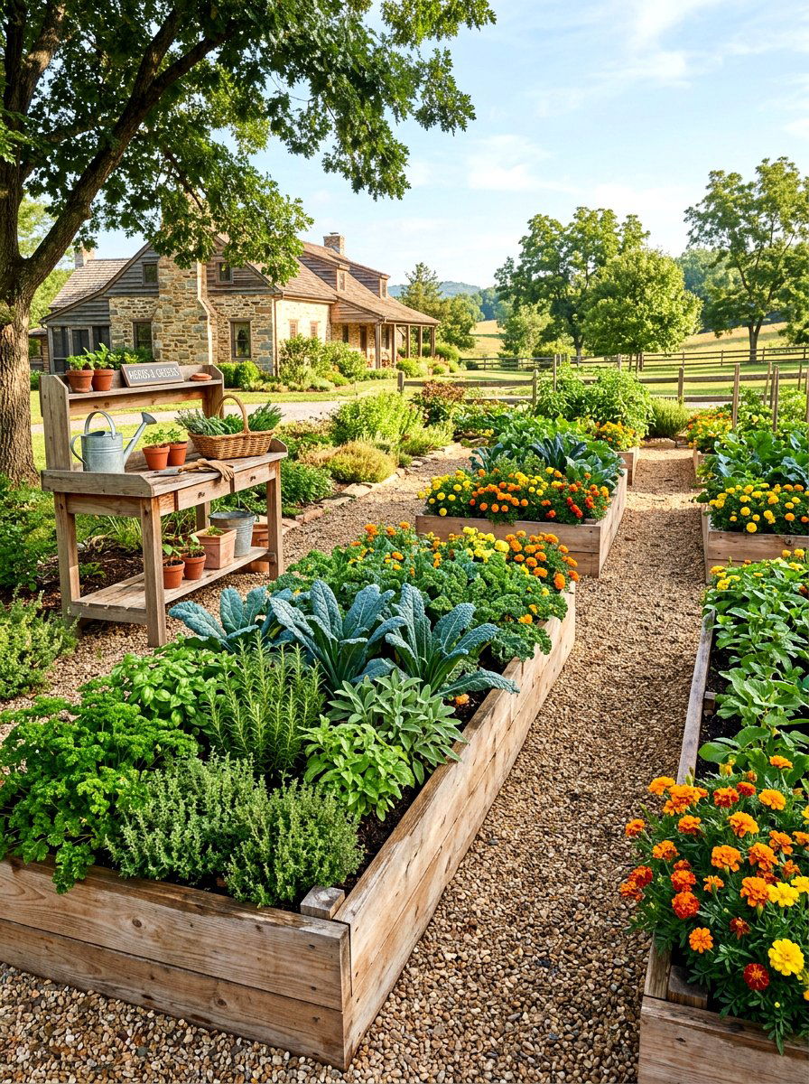 Edible garden beds - 30 luxury landscaping ideas