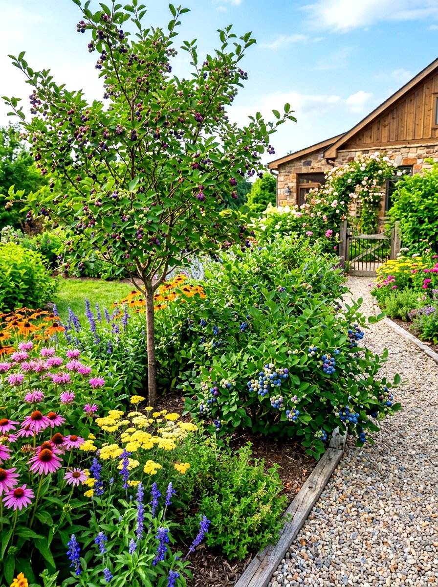 Edible native landscape - 30 native plant front yard ideas