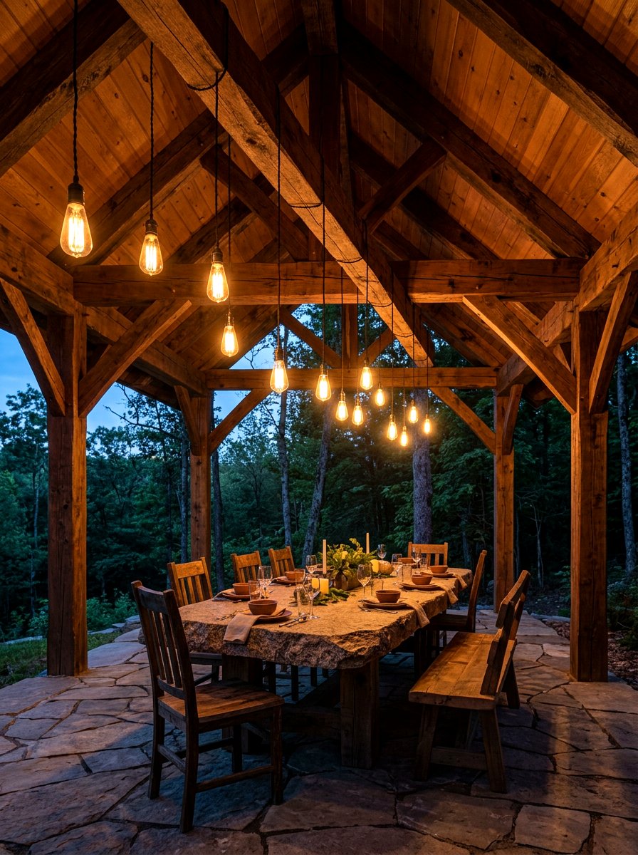 Edison Bulb Lighting - 30 pavilion lighting ideas