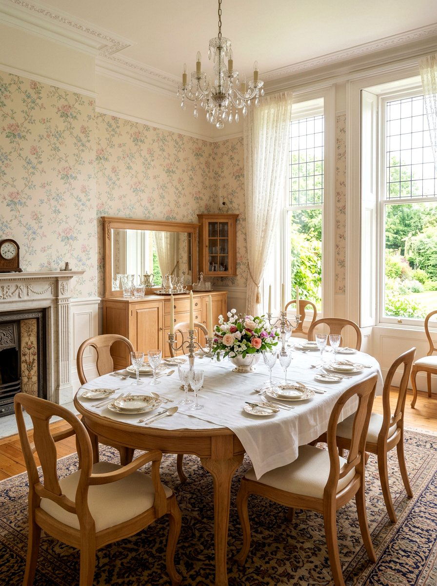 Edwardian Dining Room - 30 English dining room ideas