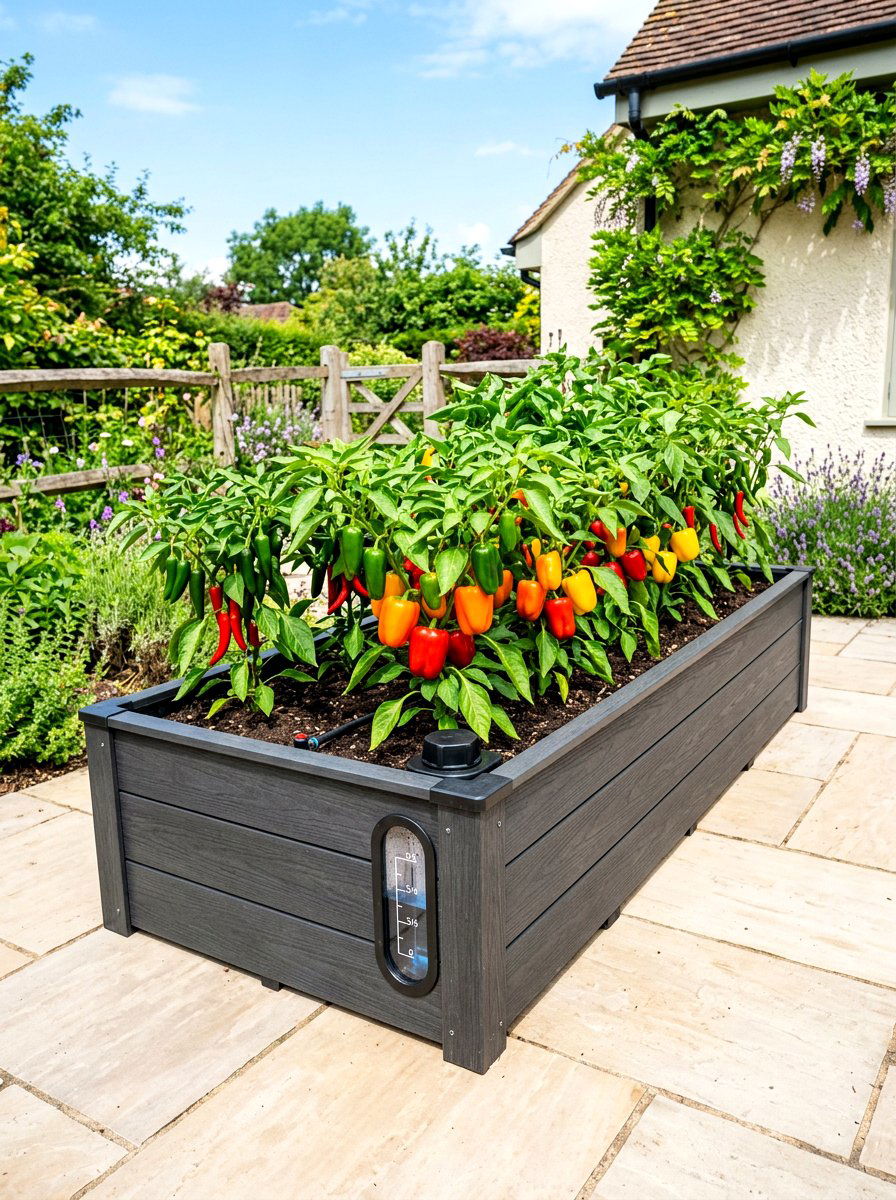 Efficient Self Watering Bed - 30 raised bed layout ideas