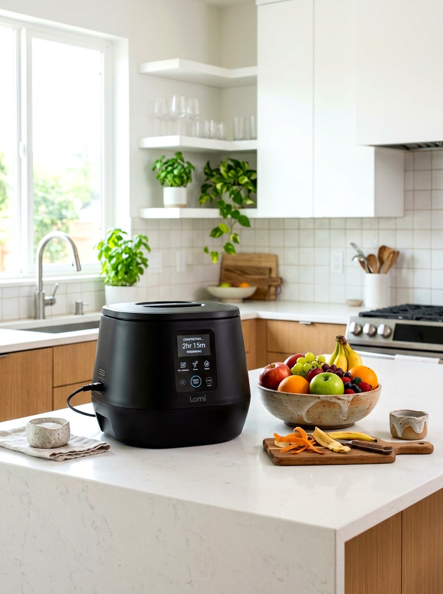 Electric Kitchen Composter - 30 compost bin ideas