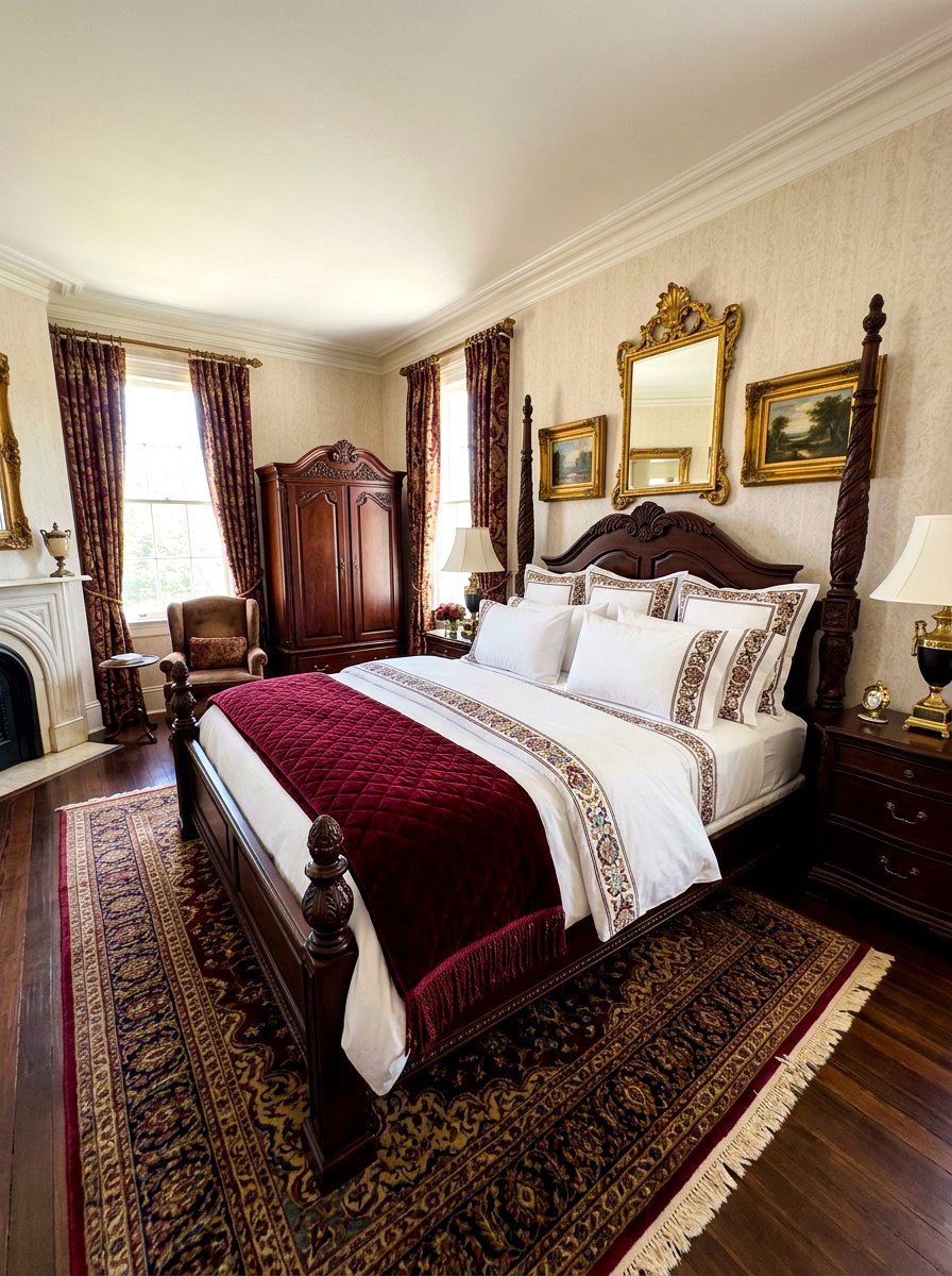 Embroidered Tape Border Sheets - 30 contrast trim bedding bedroom ideas