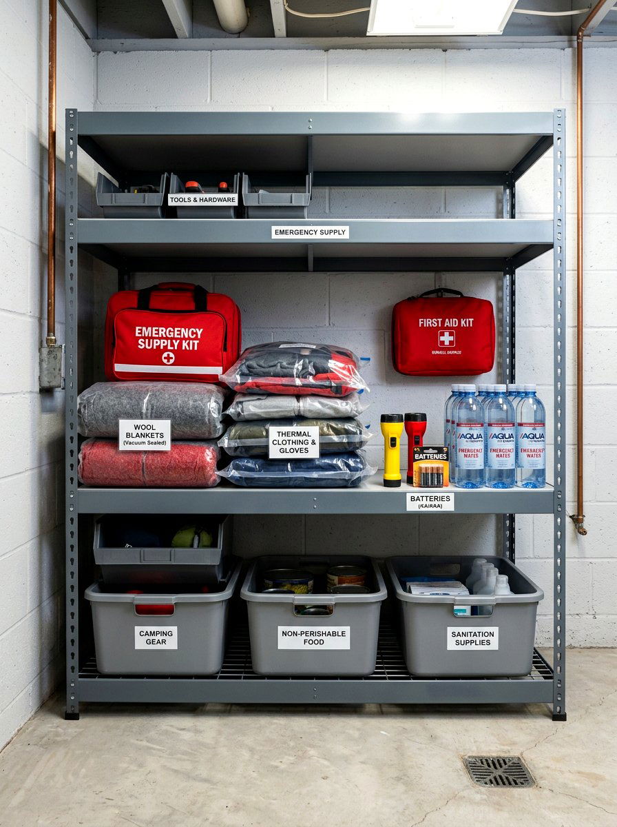 Emergency supply storage - 30 vacuum storage ideas