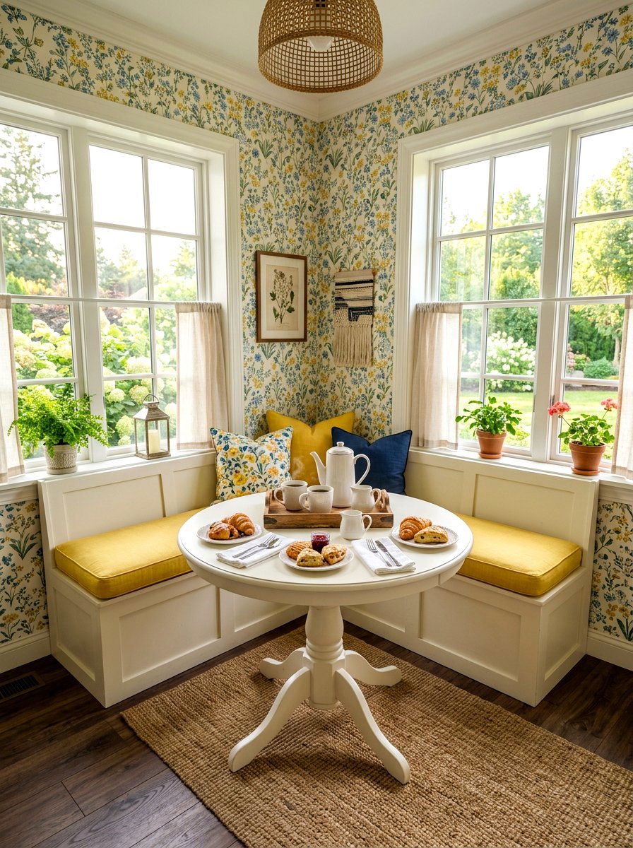 Enclosed porch breakfast nook - 30 enclosed porch ideas