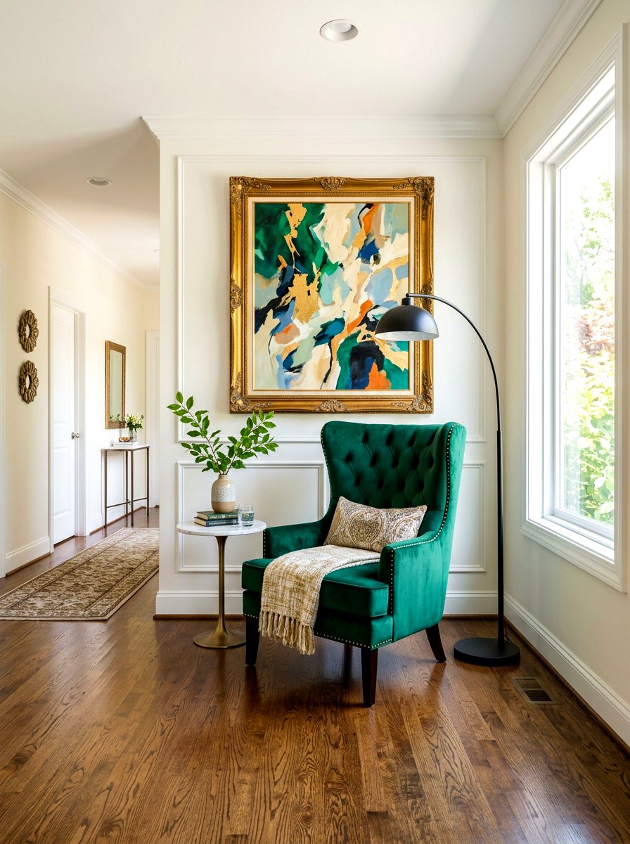 End of hallway seating - 30 hallway reading nook ideas