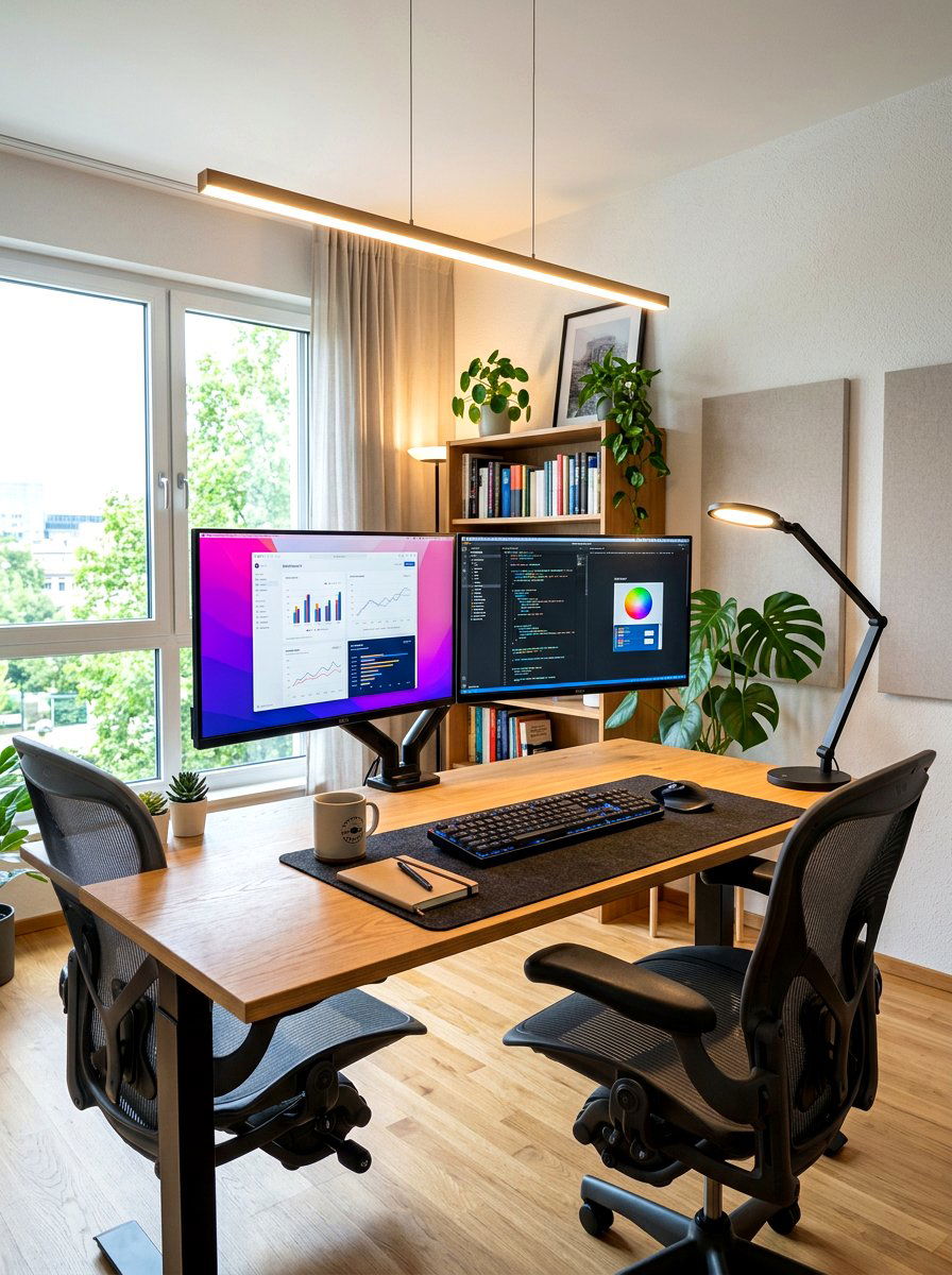 Energy Efficient LED Lighting - 30 energy efficient home office ideas
