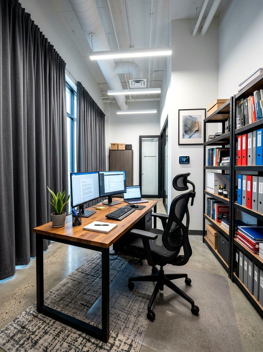 Energy Saving Office Curtains - 30 office curtain ideas