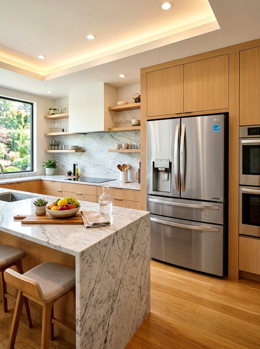 Energy Star Refrigerator - 30 eco friendly kitchen ideas