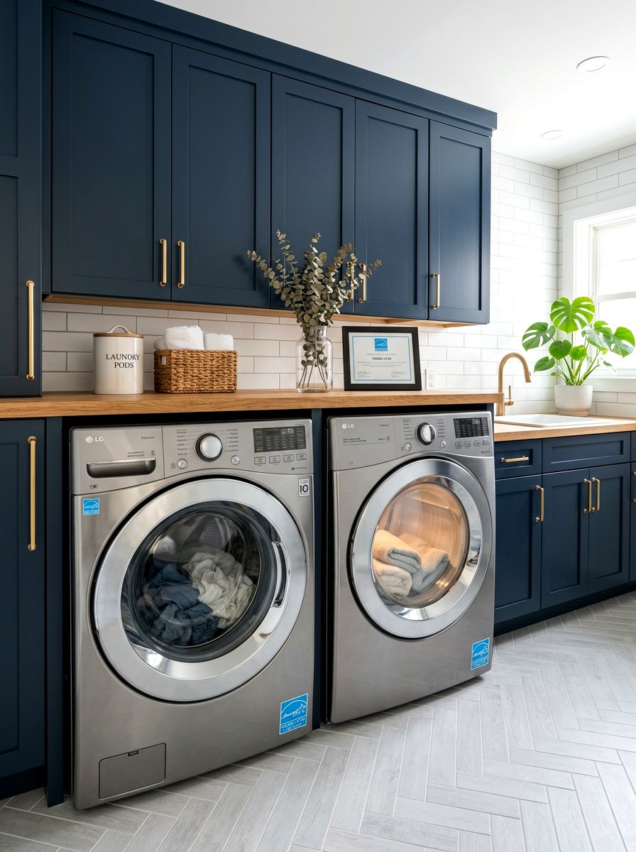 Energy star laundry appliances - 30 eco laundry room ideas