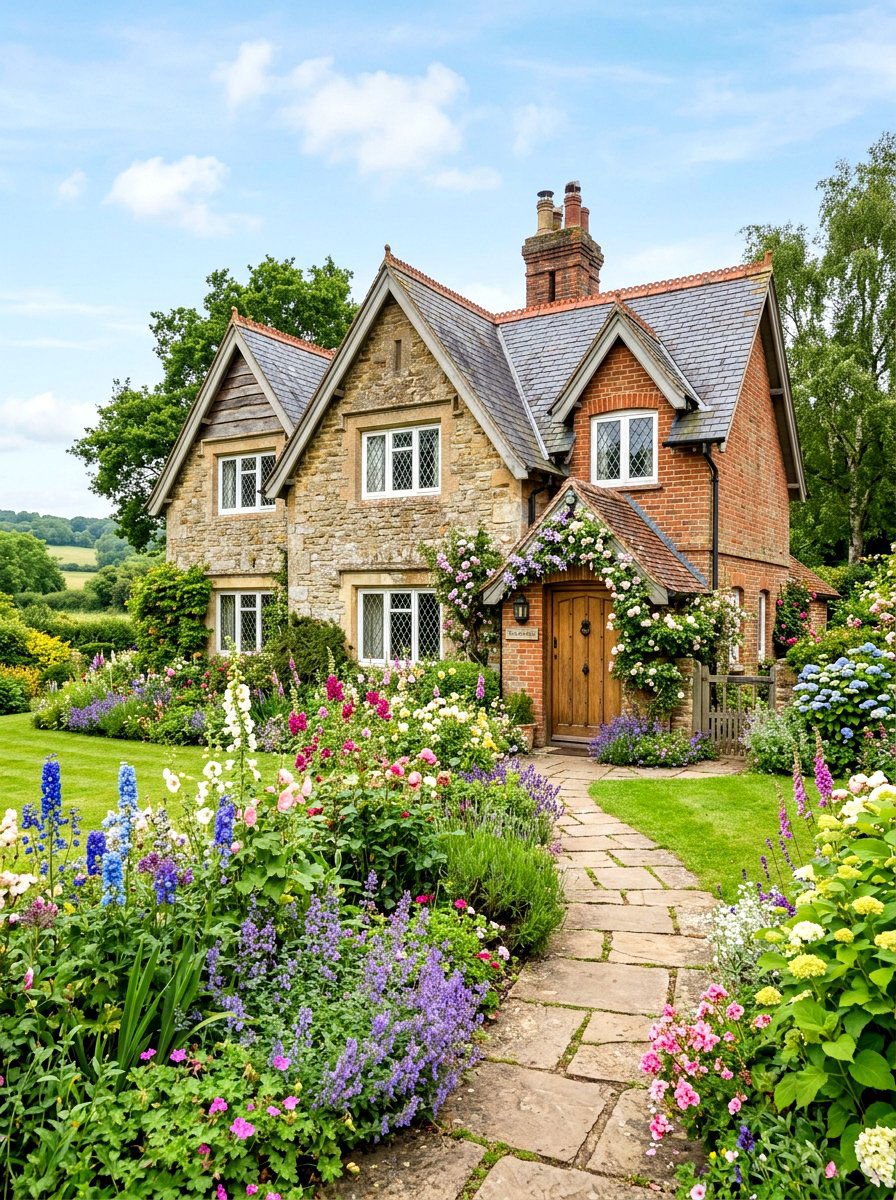 English Cottage Exterior - 30 storybook cottage exterior ideas