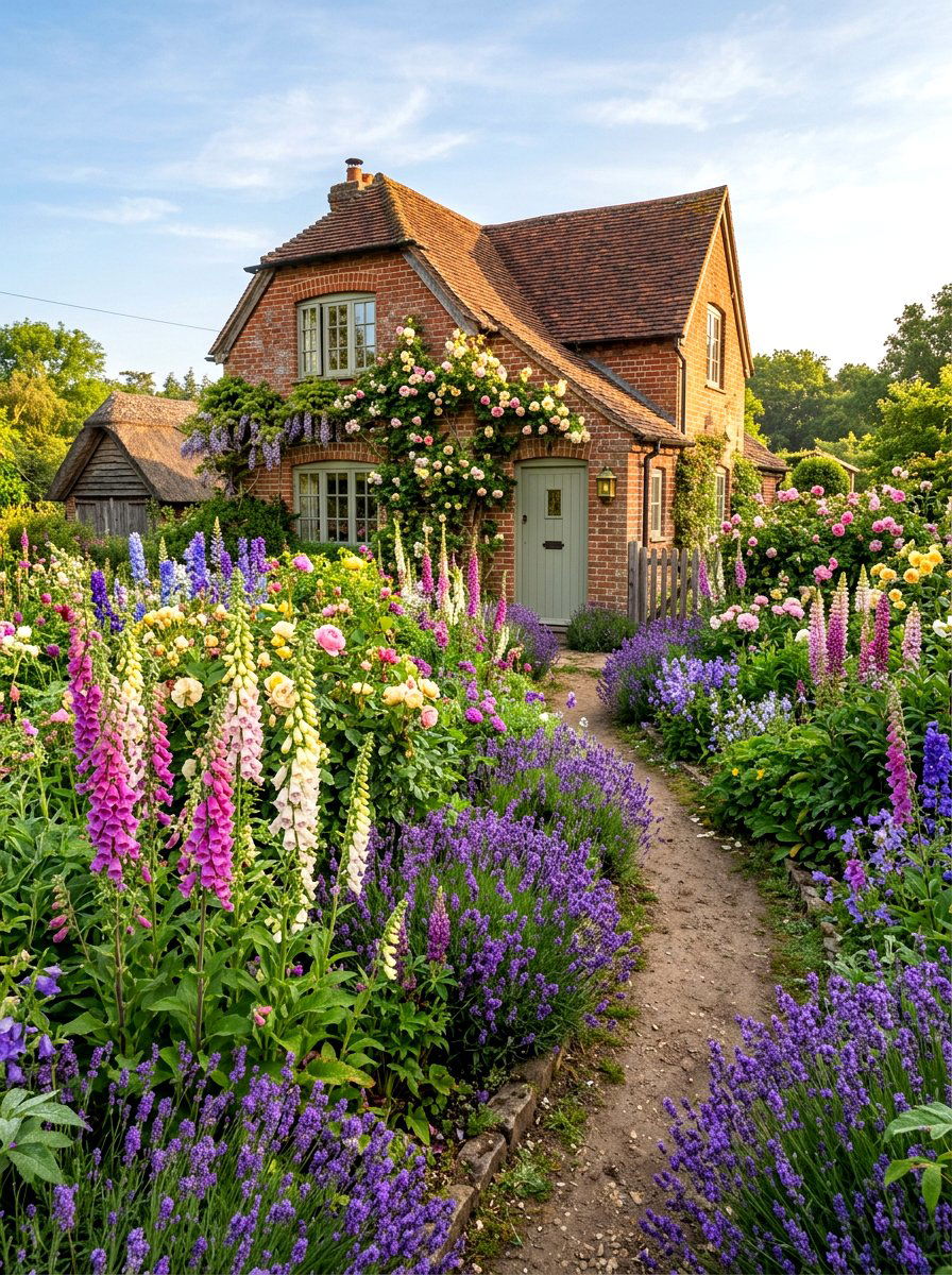 English Cottage Garden - 30 cottage exterior ideas