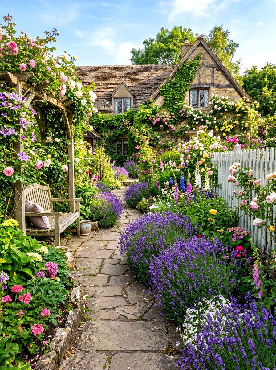 English Cottage Garden - 30 European summer home ideas