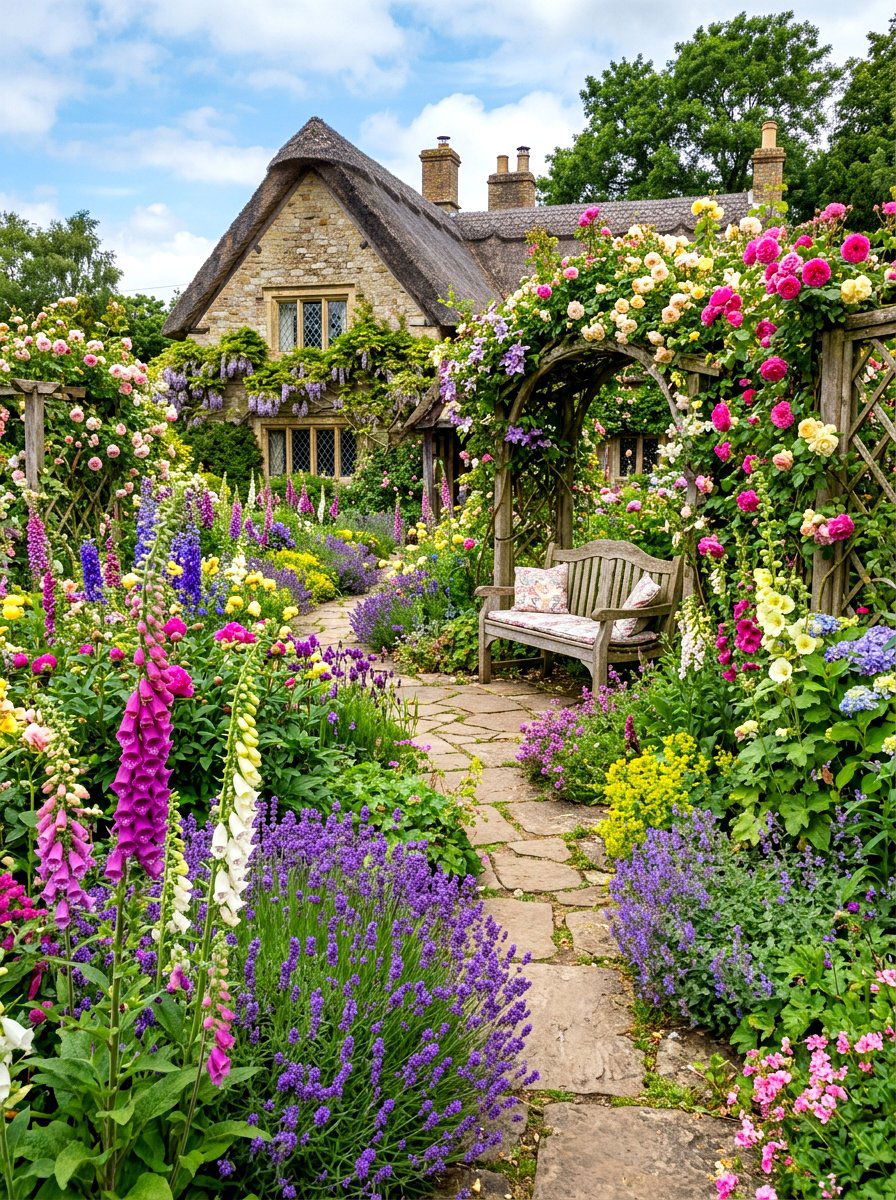 English Cottage Garden - 30 home and garden makeover ideas