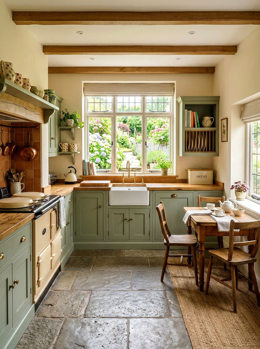 English Cottage Kitchen - 30 heritage kitchen decor ideas