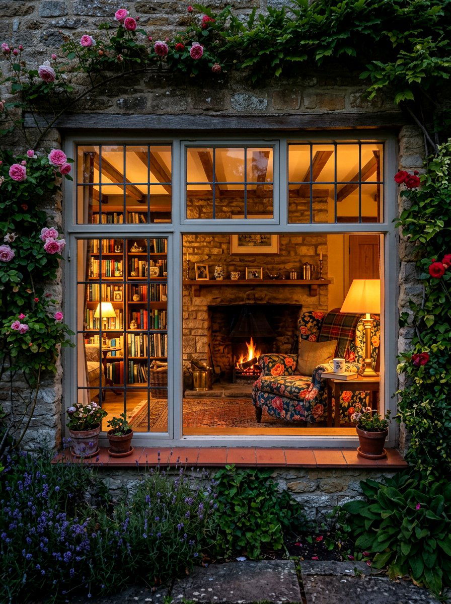 English Country Cottage Living Room - 30 Nancy Meyers living room ideas