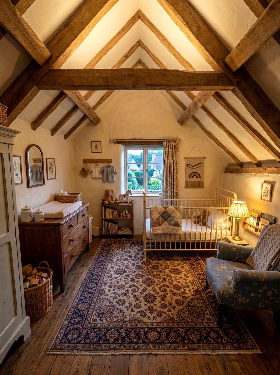 English Country Cottage Nursery - 30 English nursery decor ideas