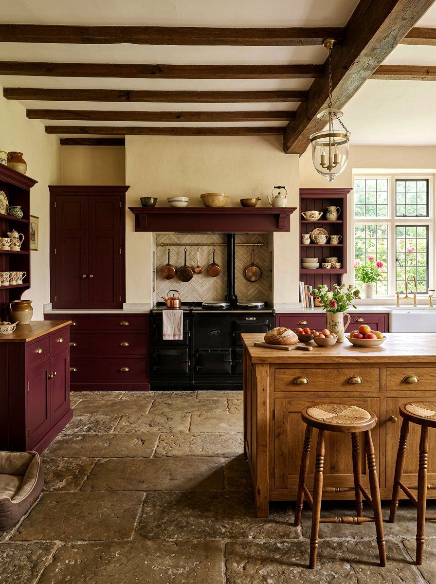 English Country Kitchen - 30 cottage kitchen ideas