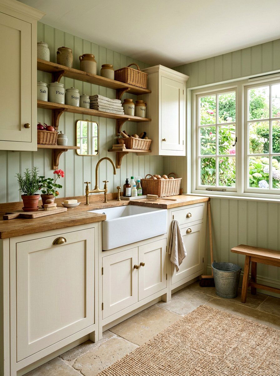 English Country Scullery - 30 scullery aesthetic ideas