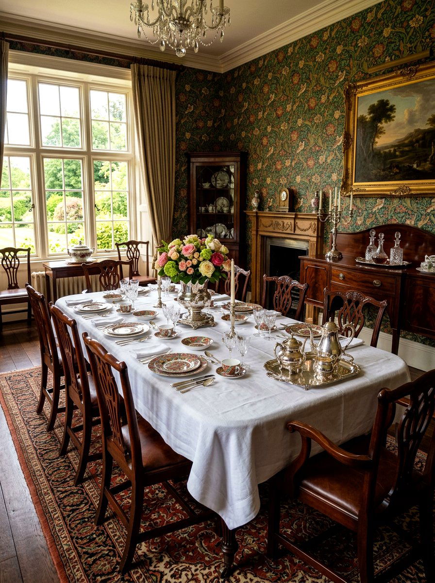 English Country Style - 30 everyday table setting ideas