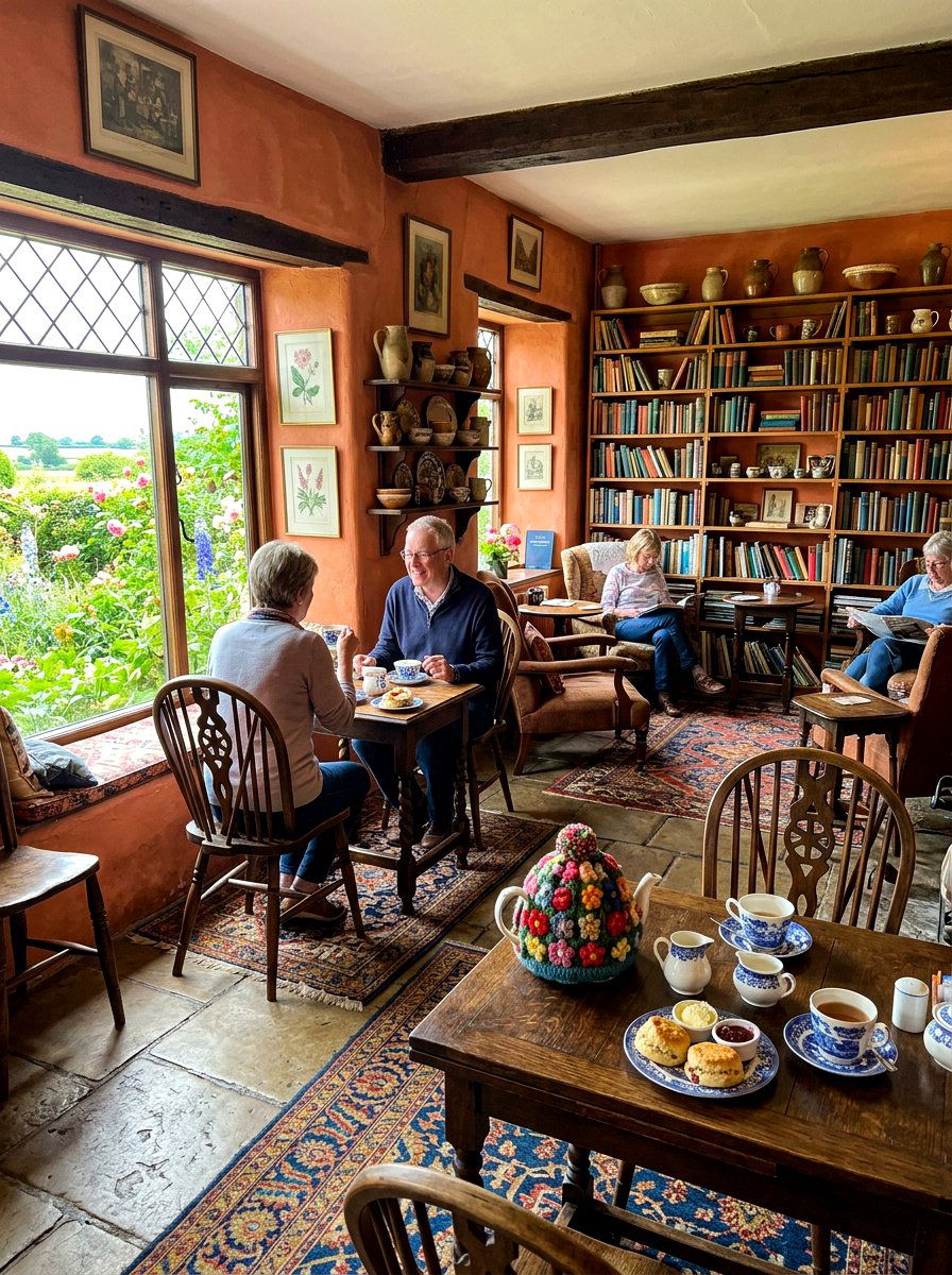 English Countryside Tea Room - 30 English tea room ideas