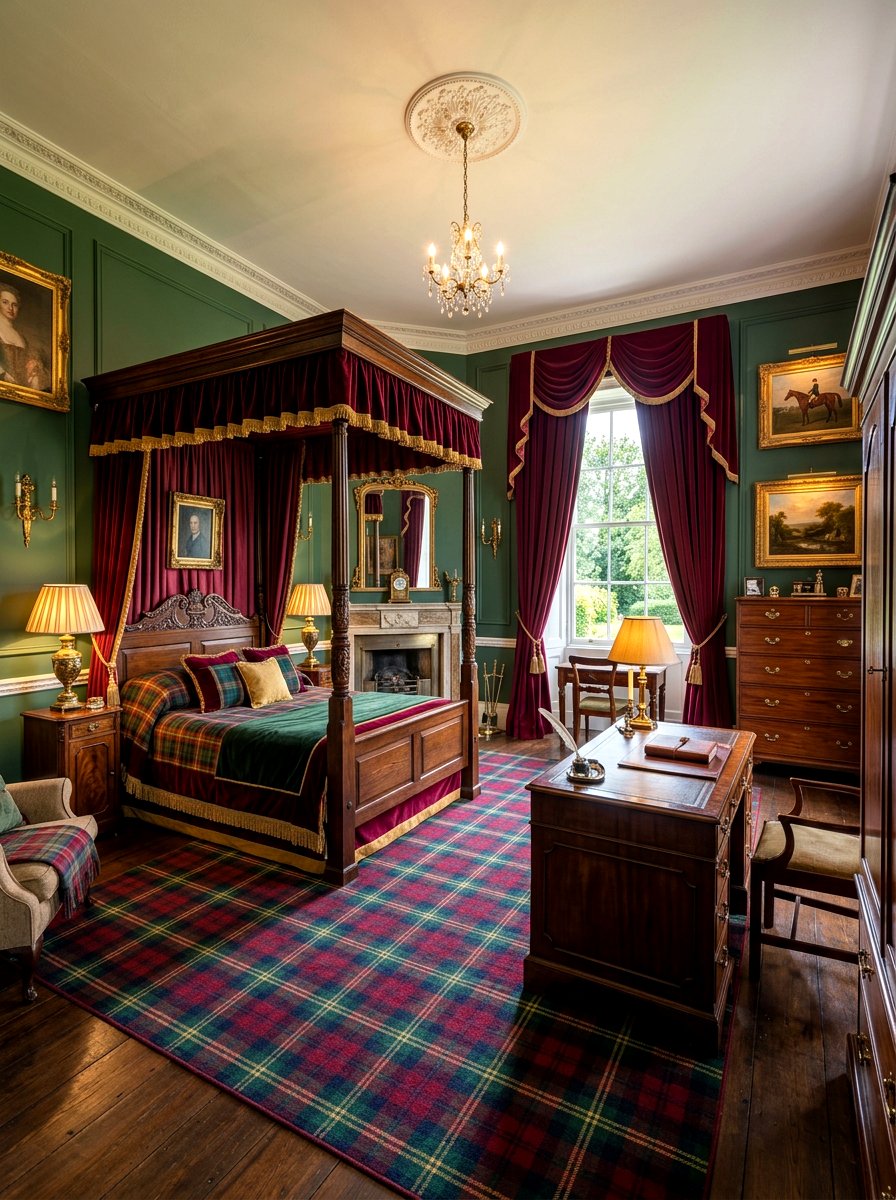 English Estate Style Bedroom - 30 old money bedroom ideas