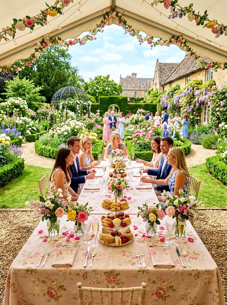 English Garden Party - 30 brunch tablescape ideas