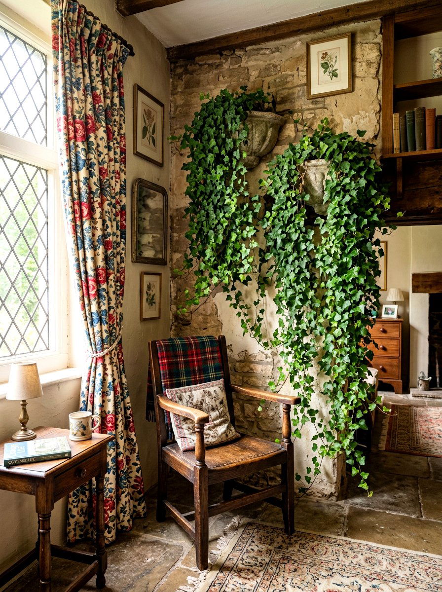 English Ivy Trailing - 30 sunroom plant ideas