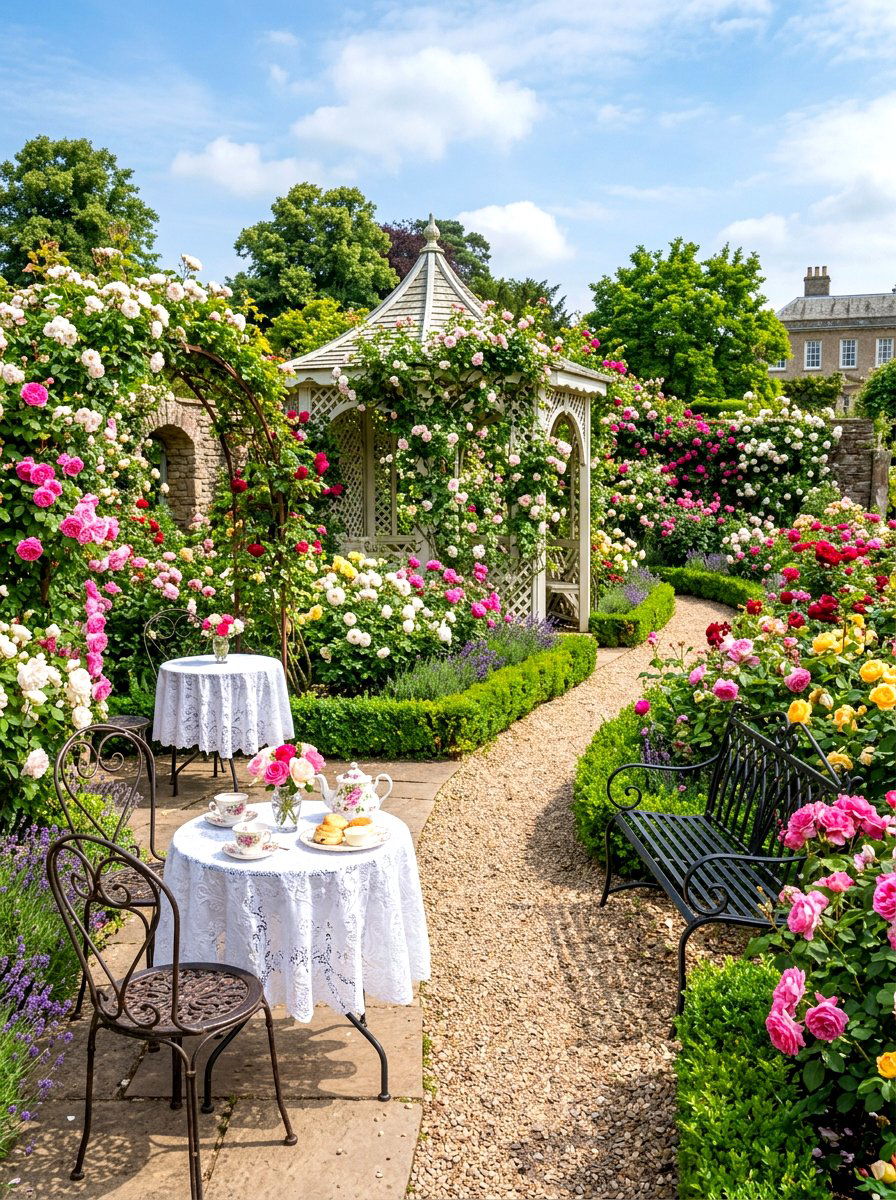 English Rose Garden - 30 alfresco birthday party ideas