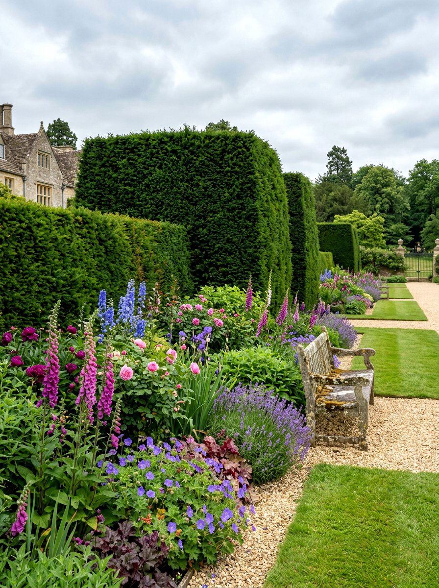 English Yew - 30 backyard privacy hedge ideas