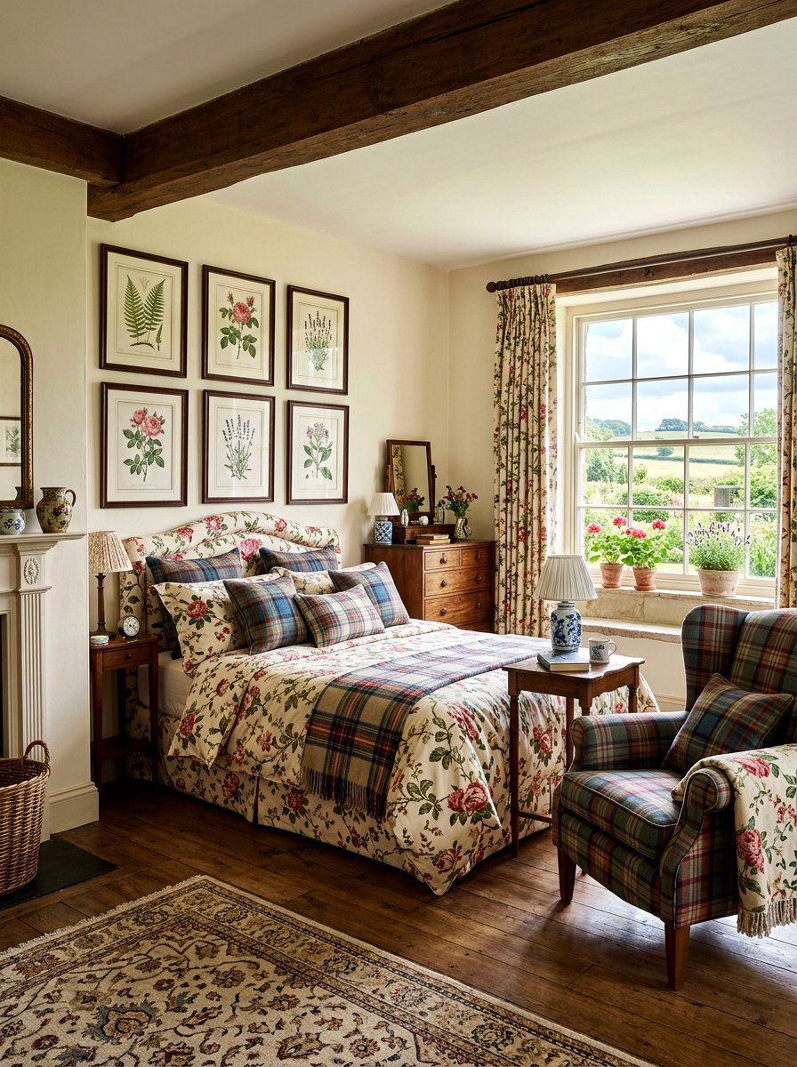 English countryside bedroom - 30 grandma core bedroom ideas