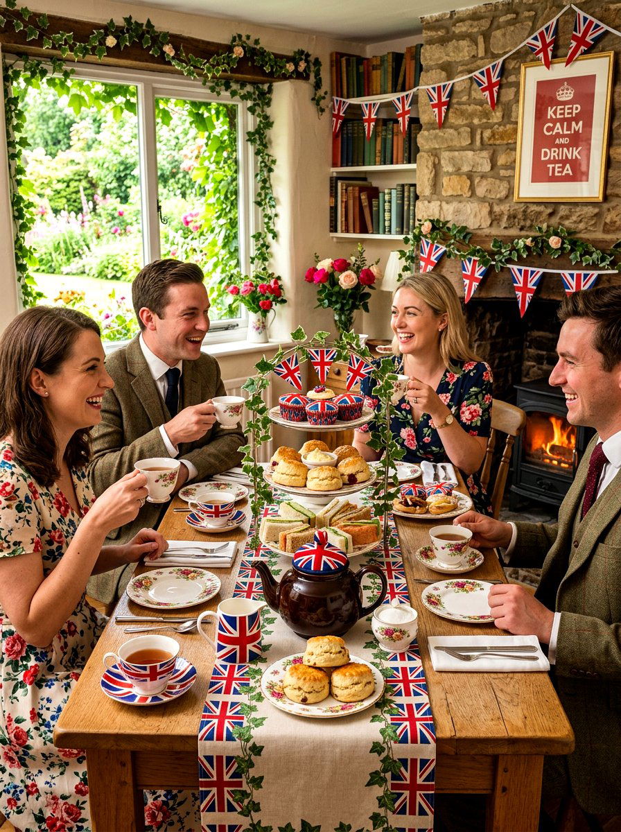 English tea party - 30 tea party table ideas