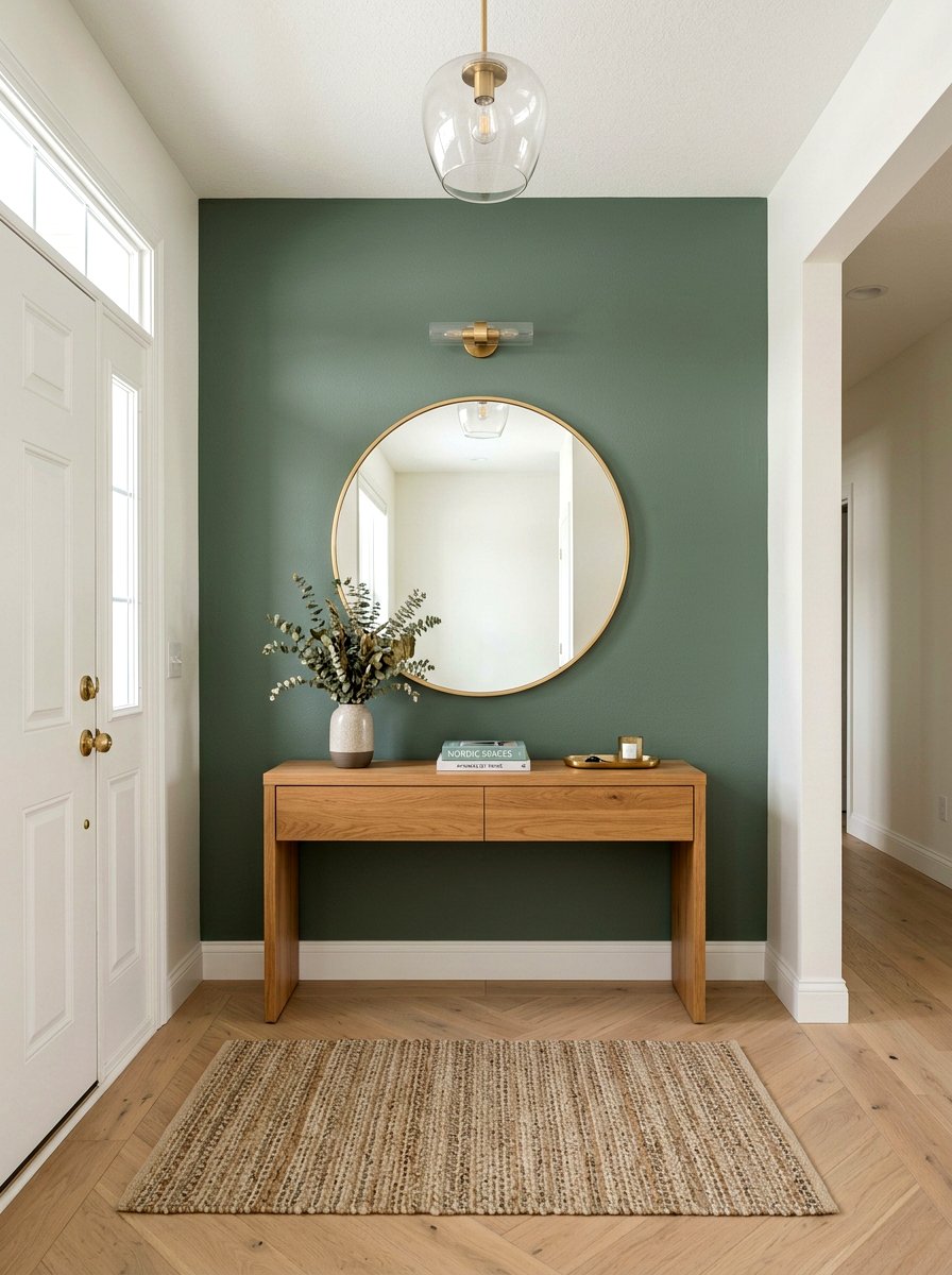 Entryway Accent Wall Paint - 30 TikTok entryway ideas