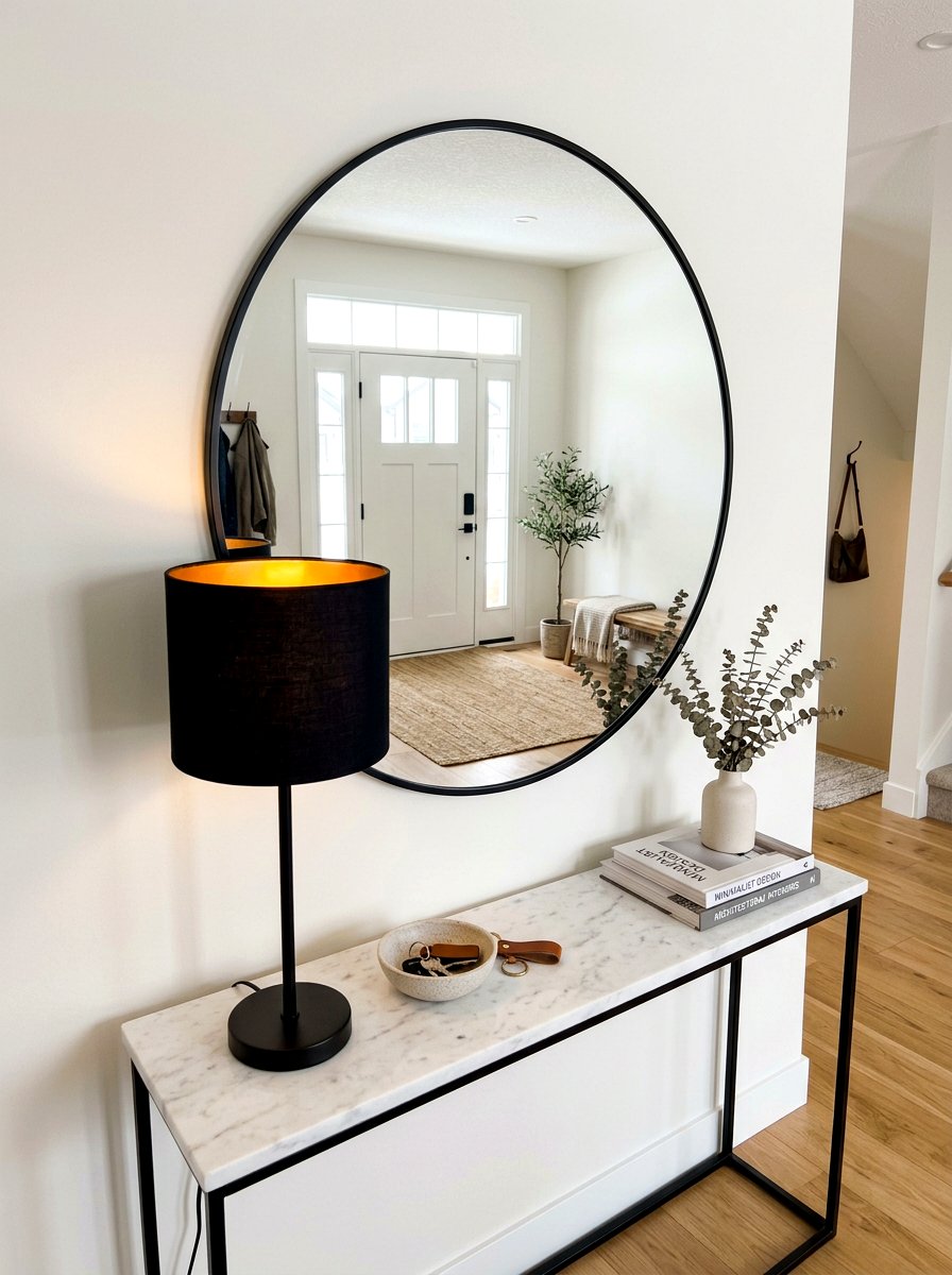 Entryway Console Lamp - 30 buffet lamp styling ideas