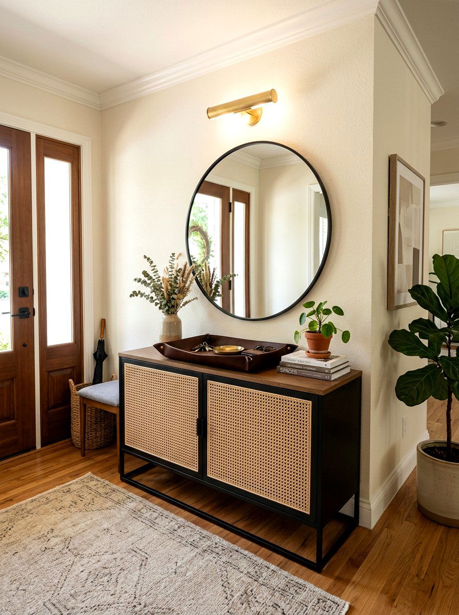 Entryway Console Sideboard - 30 sideboard decor ideas