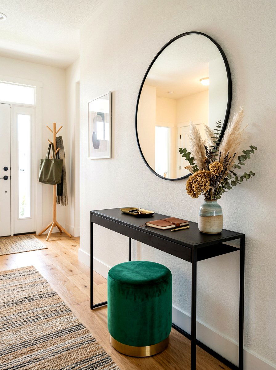 Entryway Desk Nook - 30 office nook ideas