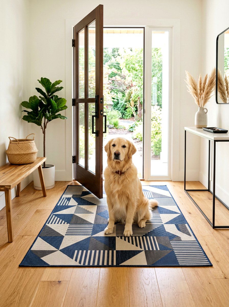 Entryway Mat For Muddy Paws - 30 entryway pet station ideas