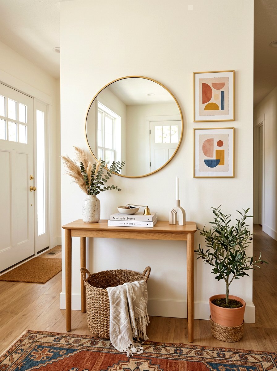 Entryway Mini Salon Wall - 30 mini salon wall apartment ideas