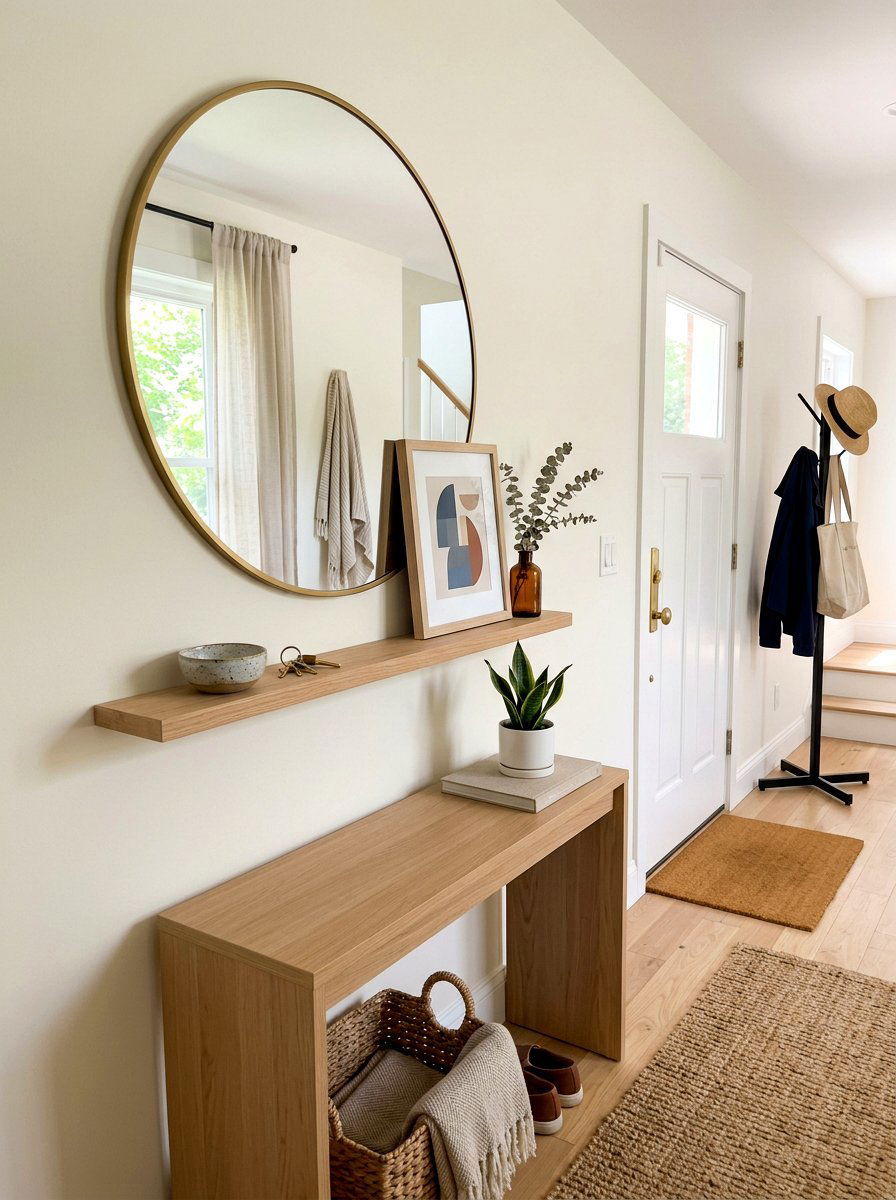 Entryway Mirror Picture Ledge - 30 picture ledge ideas