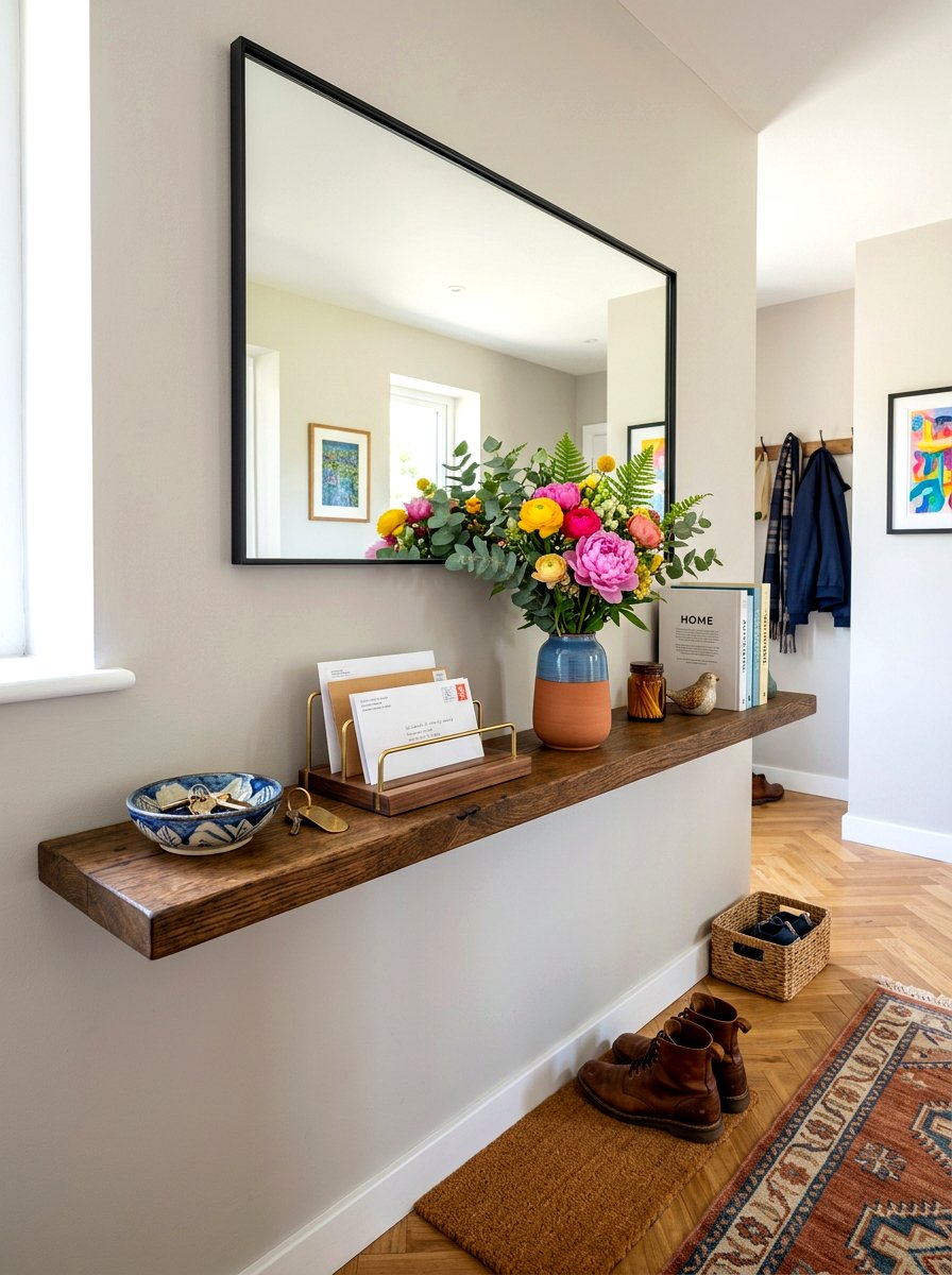 Entryway Shelf Filler - 30 shelf filler ideas