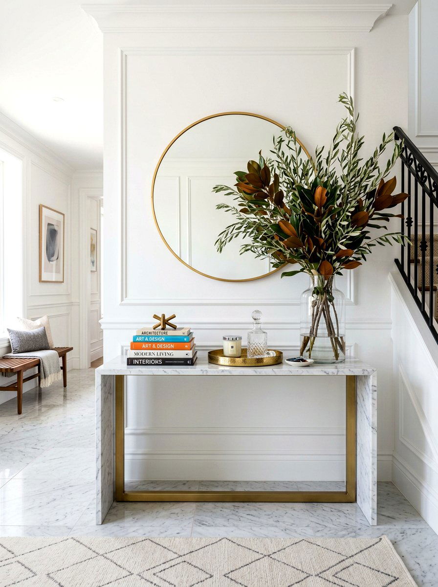 Entryway Table Decor - 30 apartment entryway ideas